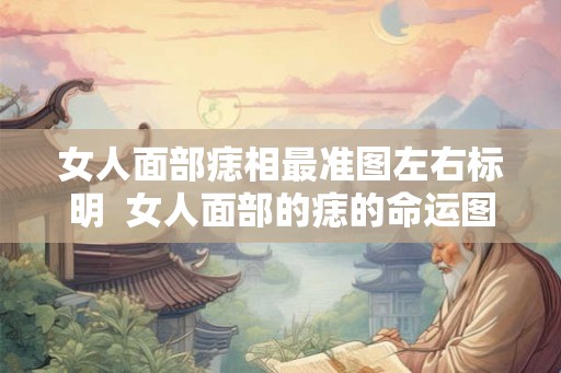 女人面部痣相最准图左右标明  女人面部的痣的命运图