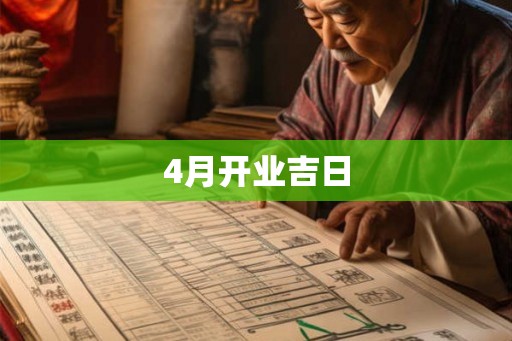 4月开业吉日