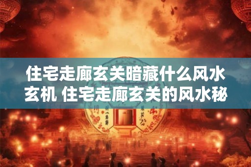 住宅走廊玄关暗藏什么风水玄机 住宅走廊玄关的风水秘密