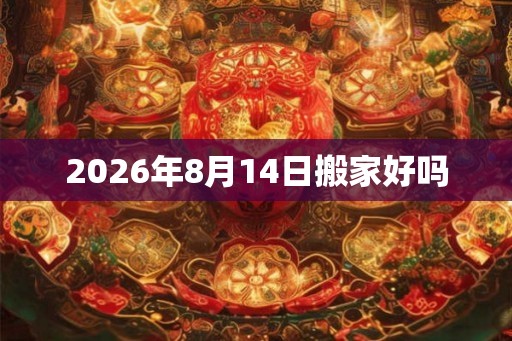 2026年8月14日搬家好吗