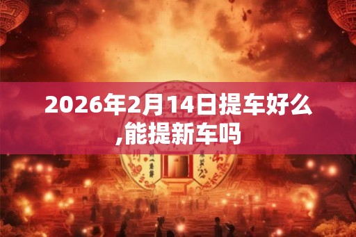 2026年2月14日提车好么,能提新车吗