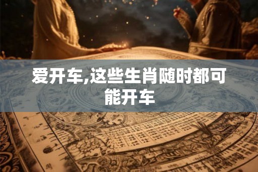 爱开车,这些生肖随时都可能开车