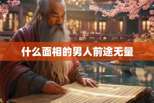 什么面相的男人前途无量