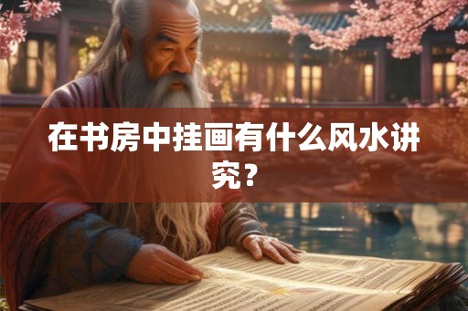 在书房中挂画有什么风水讲究？