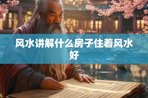 风水讲解什么房子住着风水好