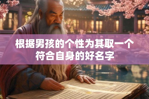 根据男孩的个性为其取一个符合自身的好名字