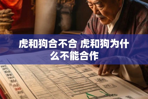 虎和狗合不合 虎和狗为什么不能合作