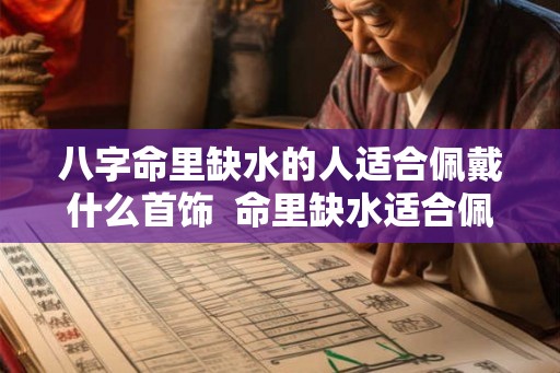 八字命里缺水的人适合佩戴什么首饰  命里缺水适合佩戴什么饰品