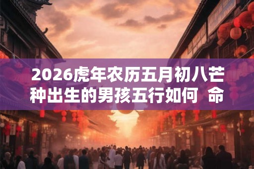 2026虎年农历五月初八芒种出生的男孩五行如何 命好不好 2026虎年农历五月初八芒种出生的男孩五行如何 命好不好