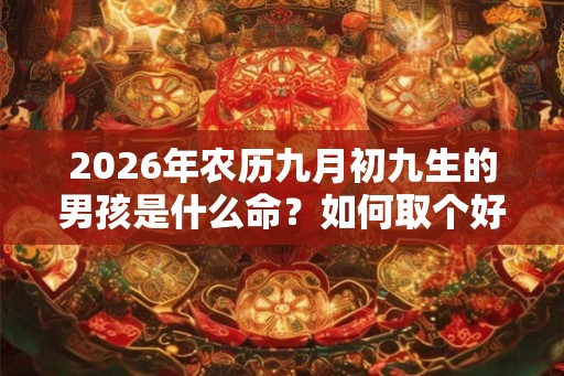 2026年农历九月初九生的男孩是什么命?如何取个好名字? 2026年农历九月初九生的男孩是什么命?如何取个好名字?