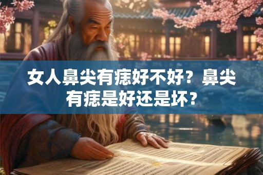 女人鼻尖有痣好不好?鼻尖有痣是好还是坏? 女人鼻尖有痣好不好?鼻尖有痣是好还是坏?