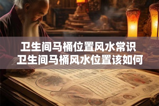 卫生间马桶位置风水常识 卫生间马桶风水位置该如何布置