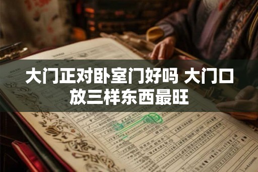 大门正对卧室门好吗 大门口放三样东西最旺