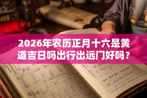 2026年农历正月十六是黄道吉日吗出行出远门好吗？