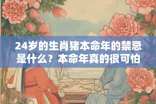 24岁的生肖猪本命年的禁忌是什么？本命年真的很可怕吗？
