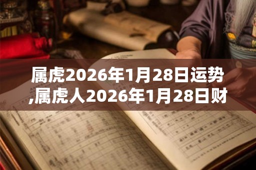 属虎2026年1月28日运势,属虎人2026年1月28日财运,生肖虎2026年1月28日运势