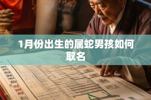 1月份出生的属蛇男孩如何取名