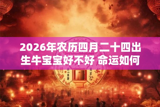 2026年农历四月二十四出生牛宝宝好不好 命运如何