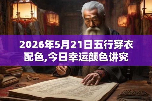 2026年5月21日五行穿衣配色,今日幸运颜色讲究