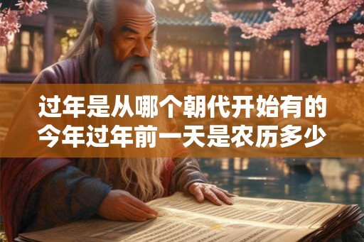 过年是从哪个朝代开始有的今年过年前一天是农历多少