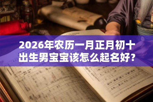 2026年农历一月正月初十出生男宝宝该怎么起名好? 2026年农历一月正月初十出生男宝宝该怎么起名好?