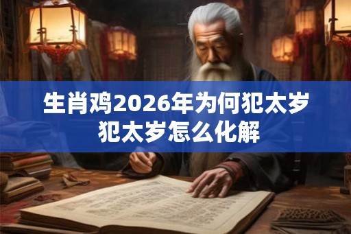 生肖鸡2026年为何犯太岁 犯太岁怎么化解