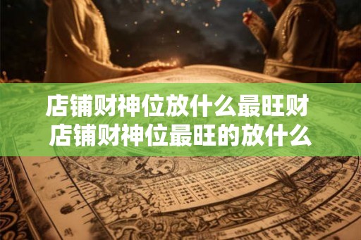 店铺财神位放什么最旺财 店铺财神位最旺的放什么