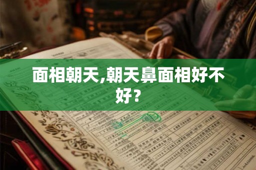 面相朝天,朝天鼻面相好不好？