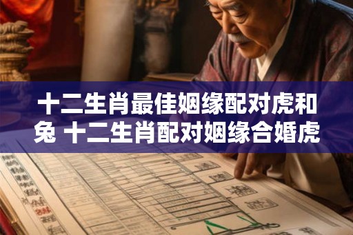 十二生肖最佳姻缘配对虎和兔 十二生肖配对姻缘合婚虎