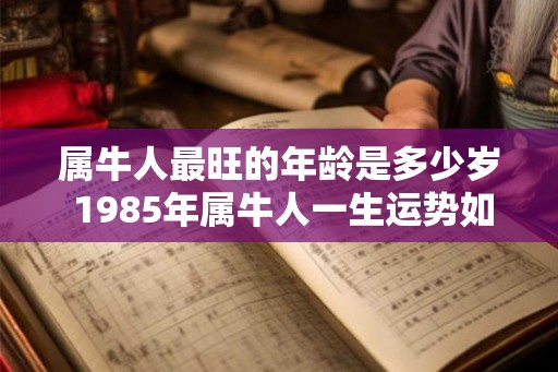 属牛人最旺的年龄是多少岁 1985年属牛人一生运势如何