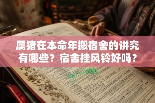 属猪在本命年搬宿舍的讲究有哪些？宿舍挂风铃好吗？