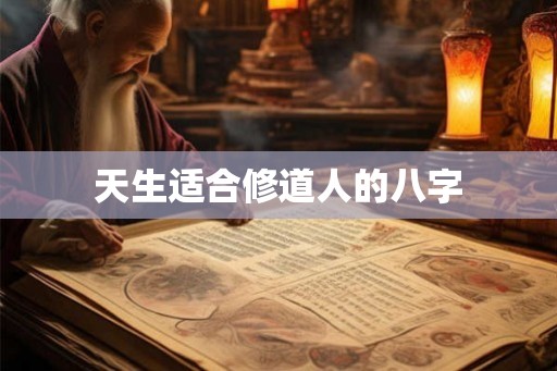 天生适合修道人的八字