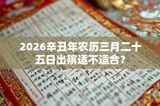 2026辛丑年农历三月二十五日出殡适不适合？