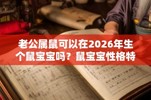 老公属鼠可以在2026年生个鼠宝宝吗？鼠宝宝性格特点？