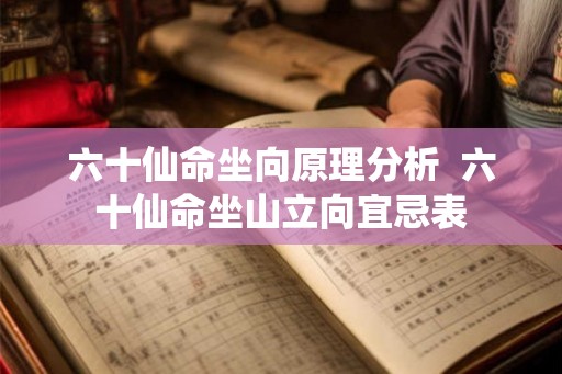 六十仙命坐向原理分析  六十仙命坐山立向宜忌表