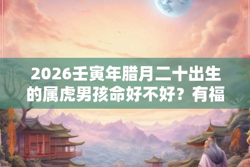 2026壬寅年腊月二十出生的属虎男孩命好不好?有福气吗 2026壬寅年腊月二十出生的属虎男孩命好不好?有福气吗
