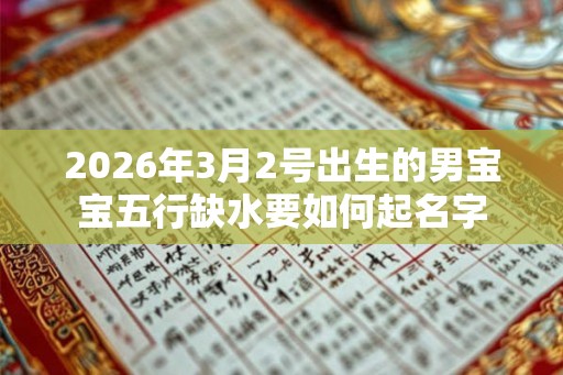 2026年3月2号出生的男宝宝五行缺水要如何起名字 2026年3月2号出生的男宝宝五行缺水要如何起名字