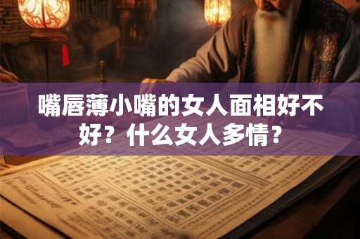 嘴唇薄小嘴的女人面相好不好?什么女人多情? 嘴唇薄小嘴的女人面相好不好?什么女人多情?