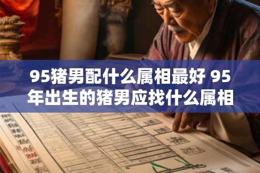 95猪男配什么属相最好 95年出生的猪男应找什么属相的女生
