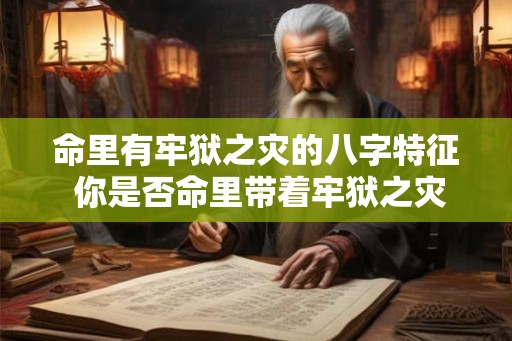 命里有牢狱之灾的八字特征 你是否命里带着牢狱之灾