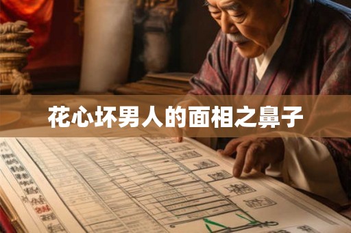 花心坏男人的面相之鼻子