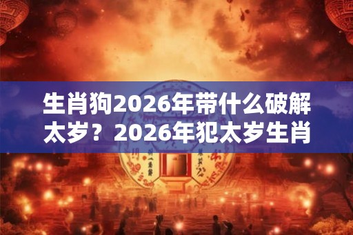 生肖狗2026年带什么破解太岁？2026年犯太岁生肖