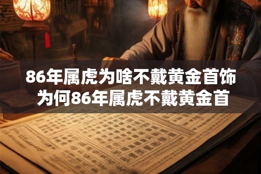 86年属虎为啥不戴黄金首饰 为何86年属虎不戴黄金首饰