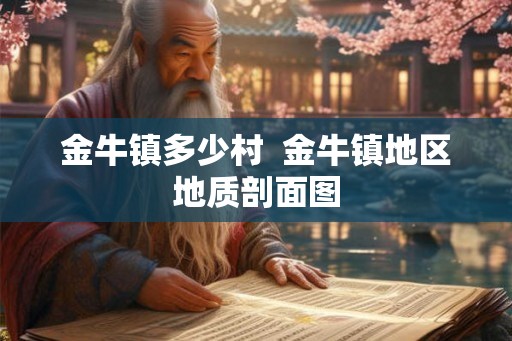 金牛镇多少村  金牛镇地区地质剖面图