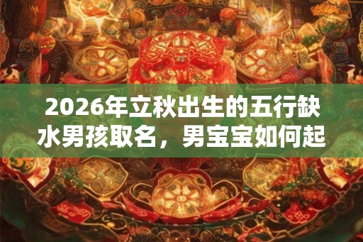 2026年立秋出生的五行缺水男孩取名,男宝宝如何起好名字? 2026年立秋出生的五行缺水男孩取名,男宝宝如何起好名字?
