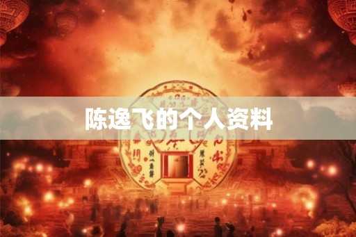 陈逸飞的个人资料