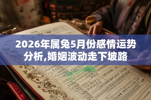 2026年属兔5月份感情运势分析,婚姻波动走下坡路