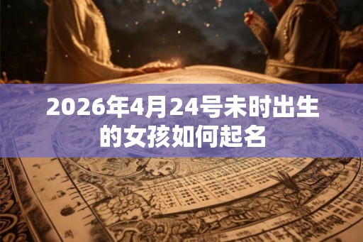 2026年4月24号未时出生的女孩如何起名 2026年4月24号未时出生的女孩如何起名
