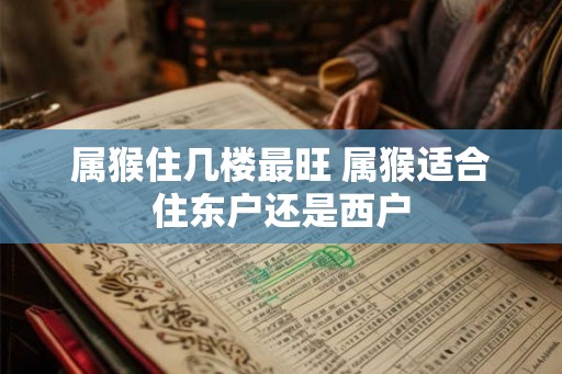 属猴住几楼最旺 属猴适合住东户还是西户 属猴住几楼最旺 属猴适合住东户还是西户