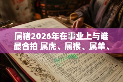 属猪2026年在事业上与谁最合拍 属虎、属猴、属羊、属狗